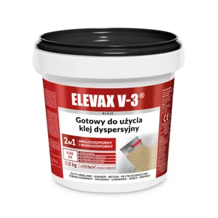 Klej dyspersyjny Elevax V-3 klasa D2E 0,8 kg Jurga - Kleje i inne preparaty budowlane - miniaturka - grafika 1