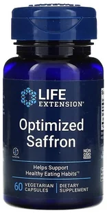 Life Extension Szafran - Optimized Saffron with Satiereal (60 kaps.) - Suplementy naturalne - miniaturka - grafika 2