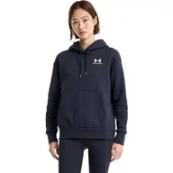 Bluzy sportowe damskie - Bluza damska Under Armour Essential Fleece Hoodie - miniaturka - grafika 1