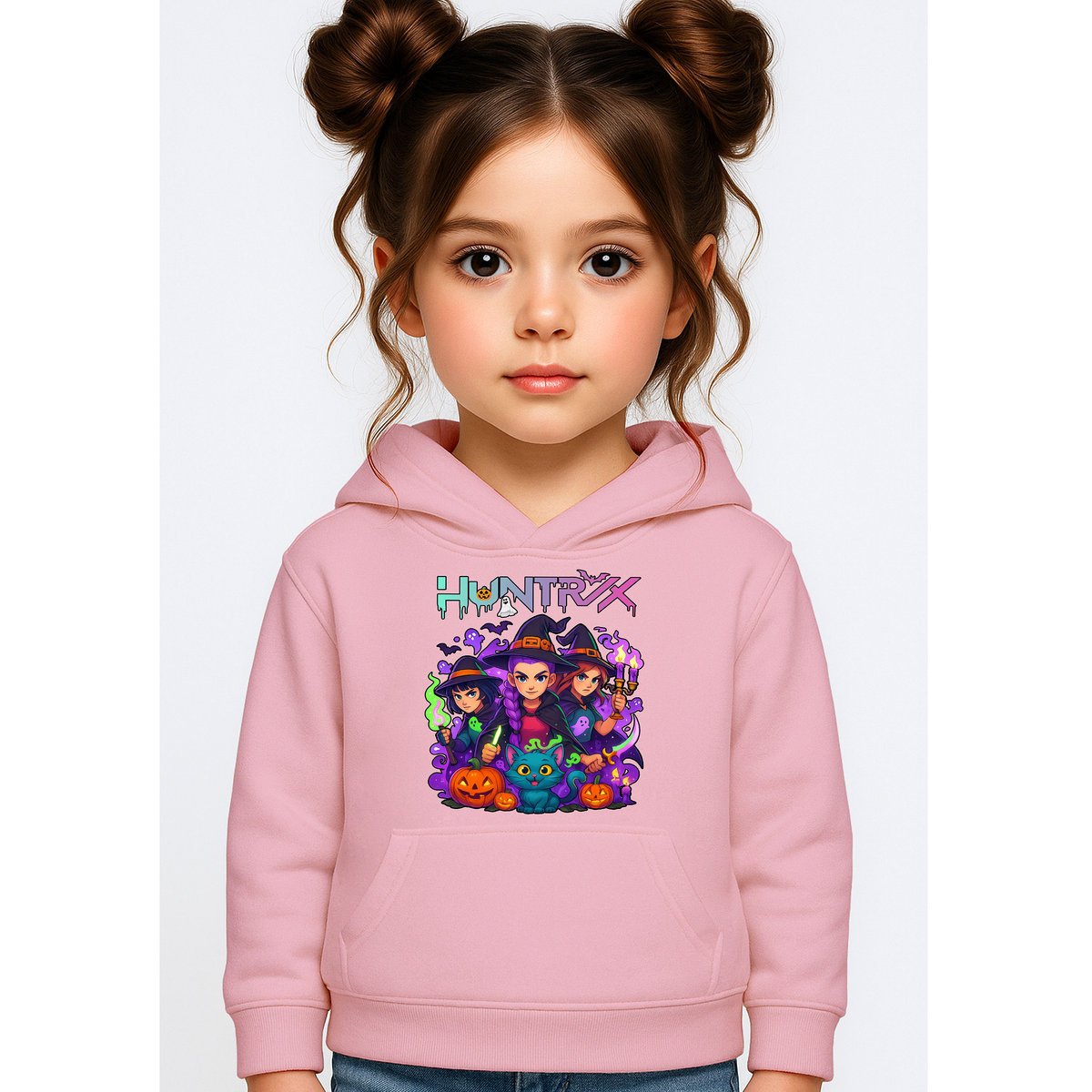 BLUZA DZIECIĘCA HUNTRIX HALLOWEEN 134-140 Z KAPTUREM BAWEŁNIANA JAKOŚĆ