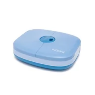 Lunch boxy - Nuumi Szczelny Lunch Box Z Naklejkami, Blue - miniaturka - grafika 1