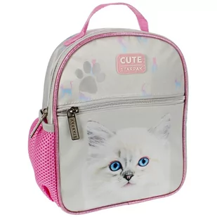 Plecak mini Kitty Pink - Starpak - Plecaki szkolne i tornistry - miniaturka - grafika 1