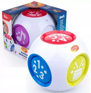 Kostka Edukatorka 6W1 Dumel - Zabawki interaktywne dla dzieci - miniaturka - grafika 1