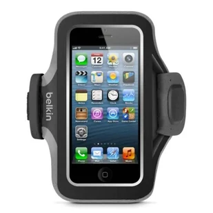 Naramiennik BELKIN Ease Fit na Apple iPhone 5, neopren, czarny - Etui i futerały do telefonów - miniaturka - grafika 1