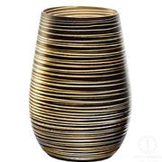 Szklanki - Stolzle Lausitz Twister Olympic szklanki czarne ze złotym 465 ml. 6 szt. - miniaturka - grafika 1
