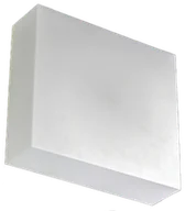 Lampy ogrodowe - Kwadratowa lampa ścienna Zaria AZ5236 LED 20W IP65 biała - miniaturka - grafika 1