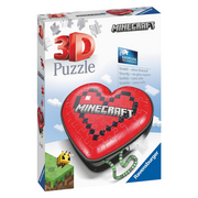 Puzzle - Ravensburger - Puzzle 3D 54 ele. Serce Minecraft - miniaturka - grafika 1