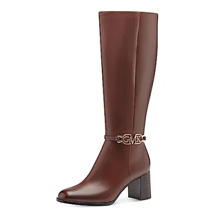 Marco Tozzi Damskie botki 2-85500-41, chestnut, 37 EU - Botki damskie - miniaturka - grafika 1