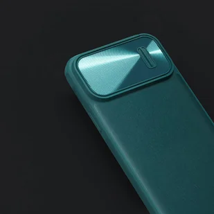 Nillkin CamShield Leather S Case etui iPhone 14 Pro Max pokrowiec z osłoną na aparat czarny - Etui i futerały do telefonów - miniaturka - grafika 10