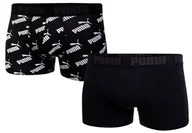 Majtki męskie - Puma  Bokserki Męskie Boxers 2 Pary Black 935054 01 M - miniaturka - grafika 1