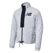 Kurtki męskie - Kurtka New Balance UJ31053SXY - szara - miniaturka - grafika 1