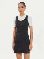 Sukienki - Lee Sukienka jeansowa Foreverfit 112355124 Czarny Slim Fit - miniaturka - grafika 1