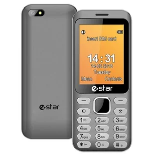 Estar X28 Dual Sim Srebrny - Telefony komórkowe - miniaturka - grafika 1
