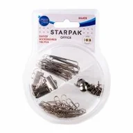 Spinacze i klipsy do papieru - Starpak Akcesoria biurowe 100 szt. - miniaturka - grafika 1