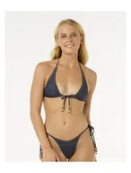 Stroje kąpielowe - Stanik kąpielowy RIP CURL Dalias Denim Tri niebieski S - miniaturka - grafika 1