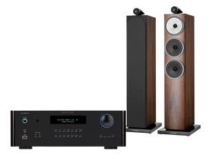 Rotel RA-1592 MkII (czarny) + 703 S3 (mokka) - Zestawy stereo - miniaturka - grafika 1