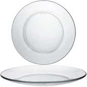 Talerze - Talerz płytki Duralex LYS transparentny 235 x 20 mm - zestaw 6 szt. - miniaturka - grafika 1