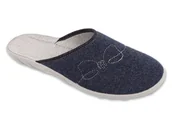 Kapcie damskie - Kapcie damskie Befado 235D217 pantofle klapki domowe zakryte palce -38 - miniaturka - grafika 1