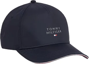 Tommy Hilfiger Męska czapka korporacyjna Business Repreve, niebieski Space Blue, jeden rozmiar, niebieski (Kosmiczny Błękit), Rozmiar uniwersalny - Czapki damskie - miniaturka - grafika 1