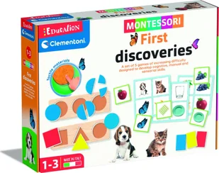 Clementoni TOY EDUCATIONAL FIRST DISCOVERIES - Zabawki interaktywne dla dzieci - miniaturka - grafika 1