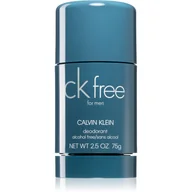 Dezodoranty i antyperspiranty męskie - Calvin Klein Free 75ml - miniaturka - grafika 1