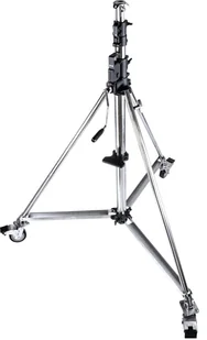 Statyw oświetleniowy na kołach udźwig 80kg Kupo 484 Heavy Duty Wind-Up Low Base Steel Stand - Statywy i uchwyty do lamp - miniaturka - grafika 1