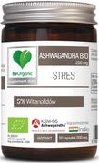 Układ nerwowy - Medicaline BeOrganic Ashwagandha Bio 200 mg Stres x 50 kaps - miniaturka - grafika 1
