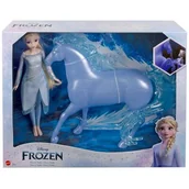Lalki dla dziewczynek - Mattel, Lalka Frozen Kraina Lodu Elsa i Nokk zestaw - miniaturka - grafika 1