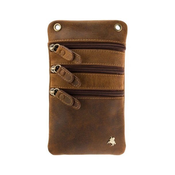 Mała saszetka podróżna Visconti S-4 - brązowa