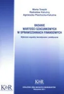 Finanse, księgowość, bankowość - Badanie wartości szacunkowych w sprawozdaniach finansowych - miniaturka - grafika 1