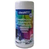 Środki i akcesoria czyszczące do komputerów - CLEANTT Chusteczki CLEANTT do sprzętu biurowego CLN0040 100 szt - miniaturka - grafika 1