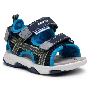 Geox Sandały B S.Multy B. A B150FA 05014 CF44D M Navy/Azure - Sandały damskie - miniaturka - grafika 1