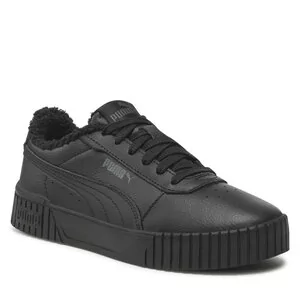 PUMA Dziewczęce sneakersy Carina 2.0 WTR Jr, Black, 37.5 EU - Buty dla dziewczynek - miniaturka - grafika 1