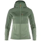 Kurtki i kamizelki sportowe damskie - Kurtka damska Fjällräven Abisko Trail Fleece W Rozmiar: L / Kolor: zielony - miniaturka - grafika 1