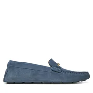 Mokasyny damskie - Mokasyny BOSS Roxanne 50548657 Granatowy - miniaturka - grafika 1