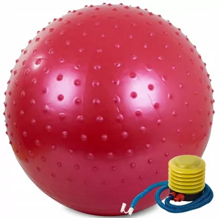 Piłka Gimnastyczna Fitness 65cm Pompka Do Ćwiczeń - Piłki do ćwiczeń - miniaturka - grafika 1
