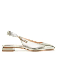 Sandały damskie - Sandały AGL Angie L Sling B D557006PCKB135G252 Złoty - miniaturka - grafika 1