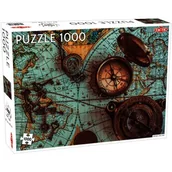 Puzzle - Tactic Puzzle Mapa morza z kompasem 1000 - - miniaturka - grafika 1