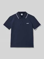 Koszulki dla chłopców - Koszulka polo z detalem z logo - miniaturka - grafika 1