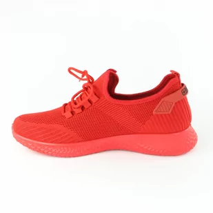 Sneakersy męskie News 21MN02-3634 czerwone - Sneakersy męskie - miniaturka - grafika 2