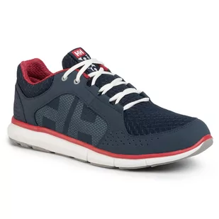 Helly Hansen Półbuty Ahiga V4 Hydropower 115-82.597 Navy/Flag Red/Off White - Półbuty damskie - miniaturka - grafika 1
