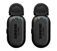 Mikrofony komputerowe - Shure MoveMic Two 2szt. Bezprzewodowy Czarny - miniaturka - grafika 1