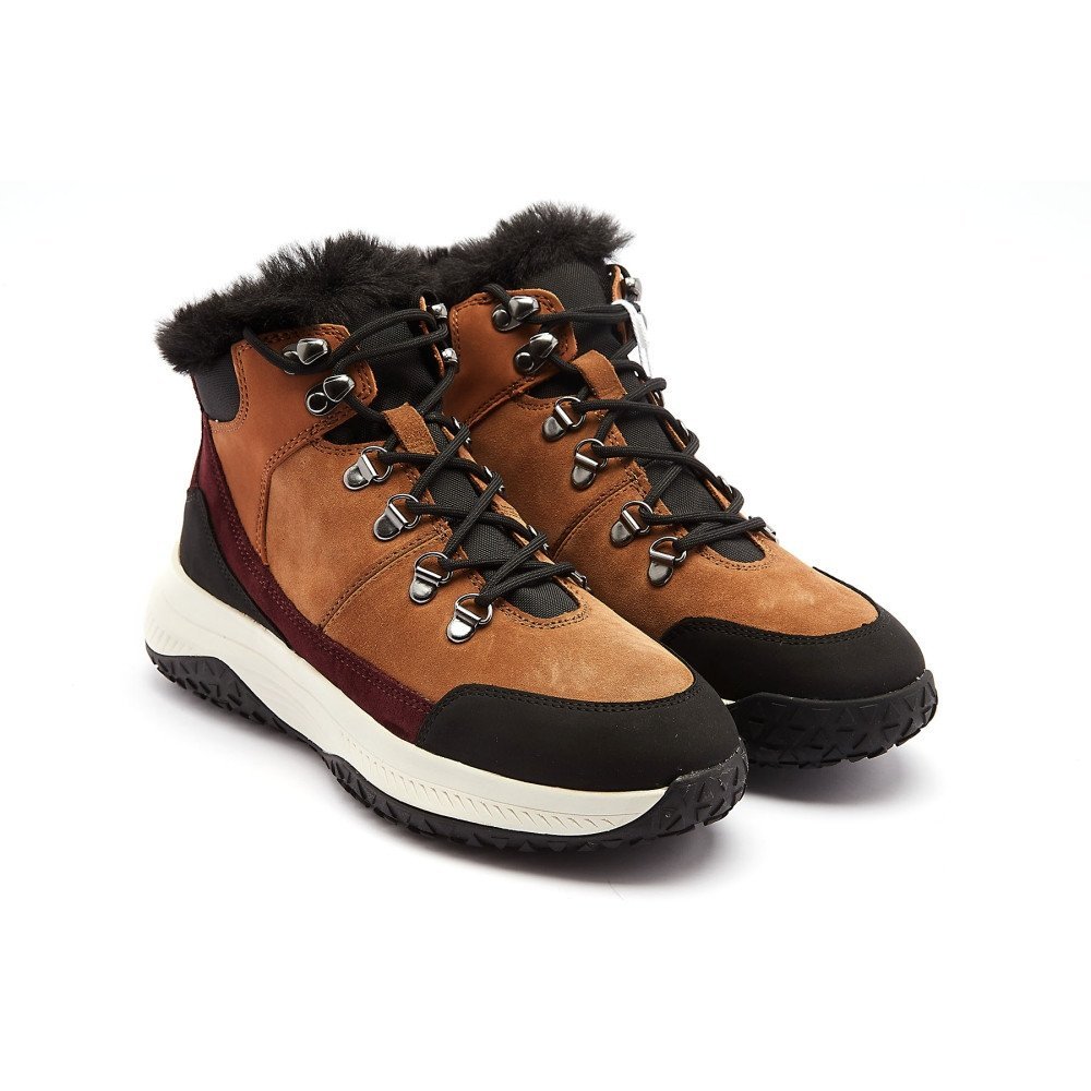 GEOX DAMSKIE ŚNIEGOWCE OCIEPLANE ZE SKÓRĄ 36 6cA