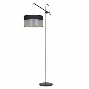 Emibig lampa podłogowa Monolit LP1 Black E27 160cm 588/LP1 - Lampy stojące - miniaturka - grafika 1