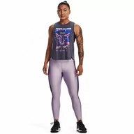 Spodnie sportowe damskie - Damskie legginsy treningowe UNDER ARMOUR UA Project Rock HG Ankle Leggings - miniaturka - grafika 1