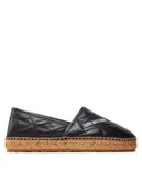Espadryle damskie - LOVE MOSCHINO Espadryle JA10582G0IIE0000 Czarny - miniaturka - grafika 1