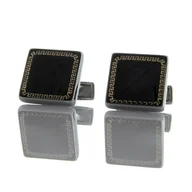 Spinki do mankietów i krawatów - Spinki do mankietów klasyczne EM 307 - EM Men's Accessories - miniaturka - grafika 1