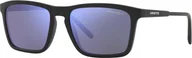 Okulary przeciwsłoneczne - Męskie okulary przeciwsłoneczne Arnette SHYGUY AN 4283 MATTE BLACK/GREY BLUE 56/18/140 - miniaturka - grafika 1