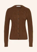 Swetry damskie - Tommy Hilfiger Kardigan braun - TOMMY HILFIGER - miniaturka - grafika 1