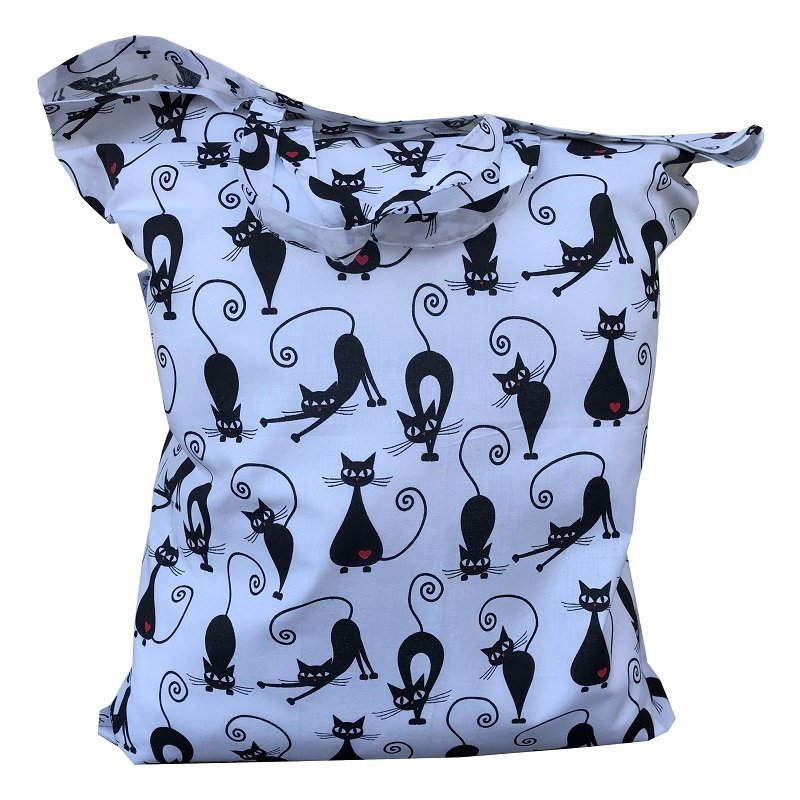 Torba,worek na pościel do przedszkola żłobka 50x60 koty